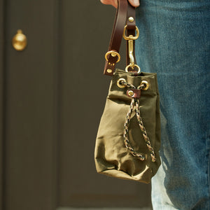 kintails green dog walkers bag