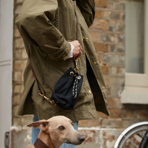 kintails dog walkng bag black