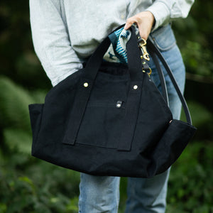 kintails Dog Travel Blanket Bag Black