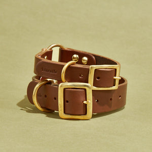 kintails Leather Dog Collar | Brown